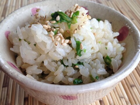 セロリの葉de混ぜご飯♪